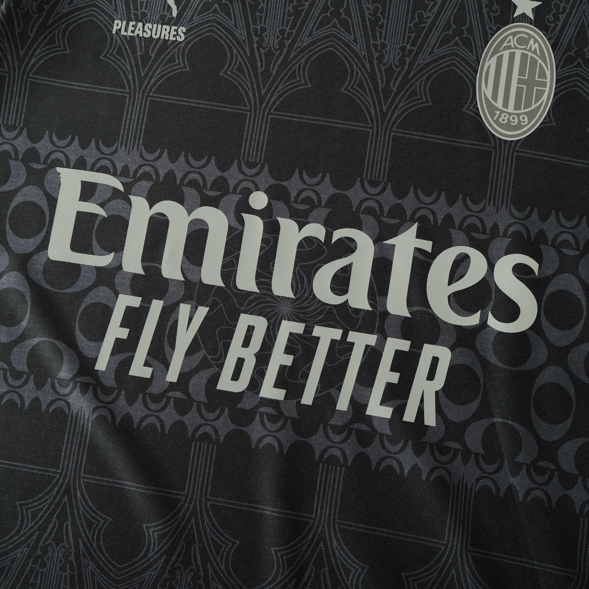 AC Milan 24/25 Co Branded NEGRU