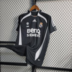 Real Madrid 06/07 Retro Negru BenQ Siemens