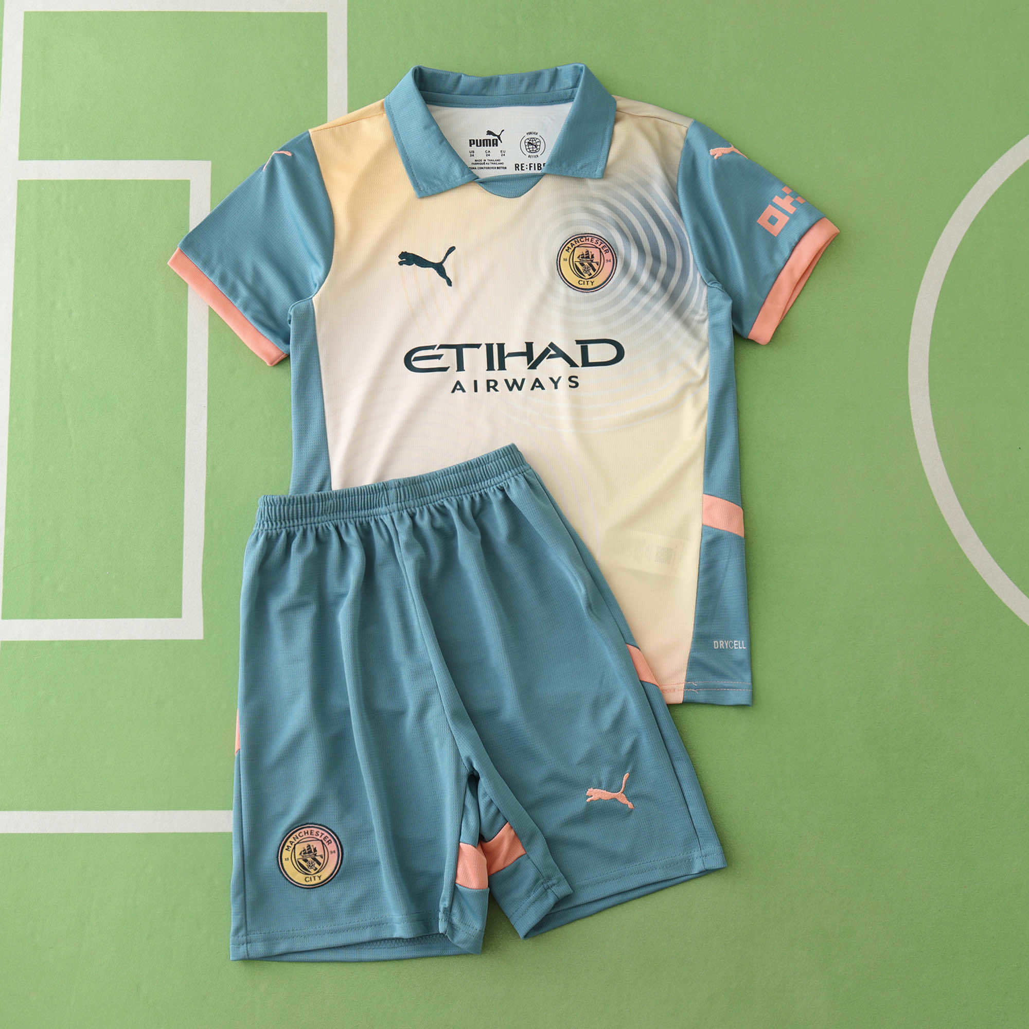 Echipament Manchester City 24/25 pentru copii