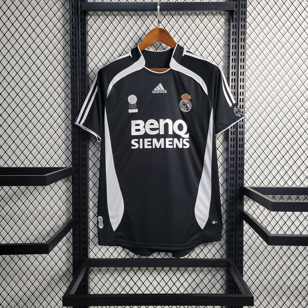 Real Madrid 06/07 Retro Black BenQ Siemens