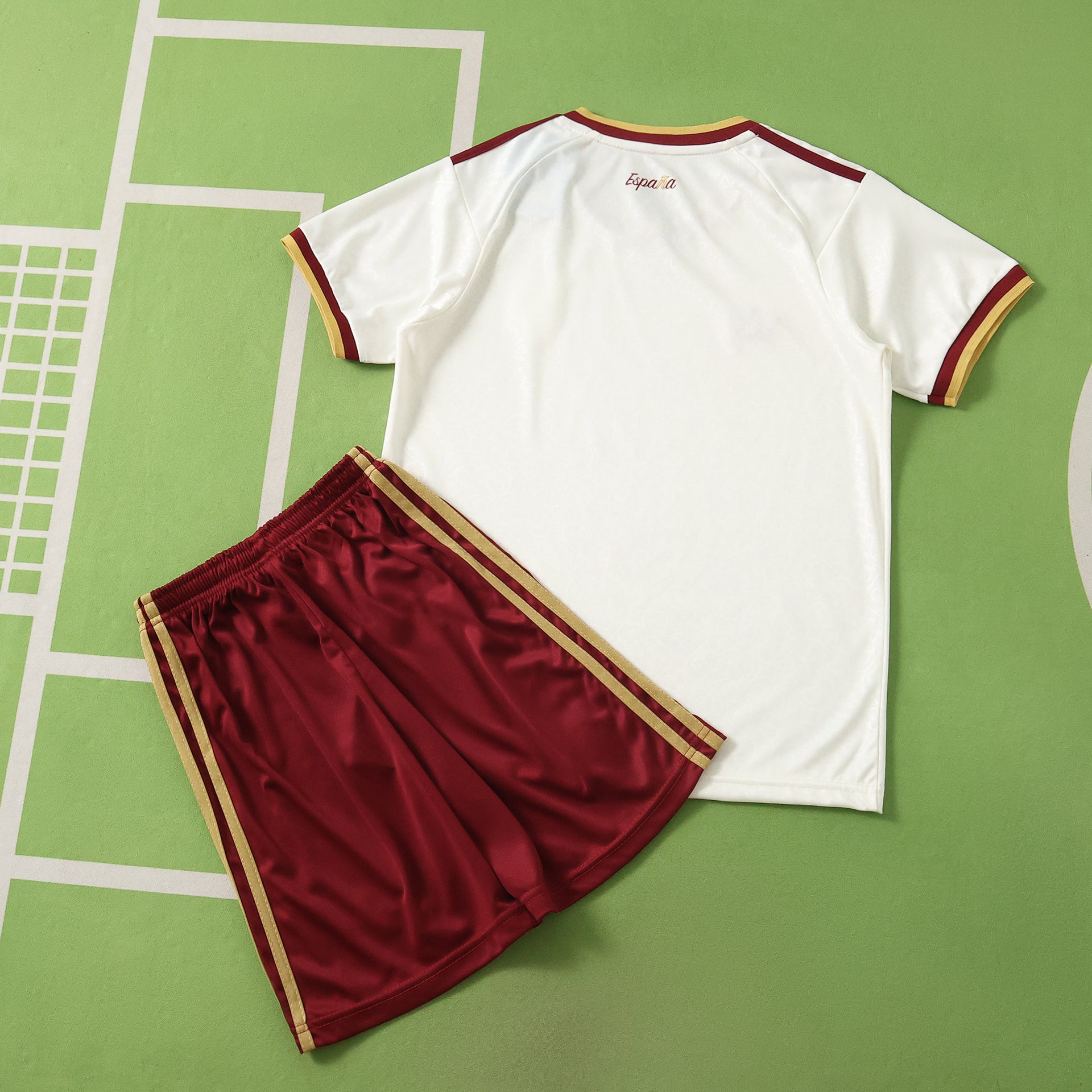 Spain 2026 World Cup AwayJersey – Kids | 2 Stars