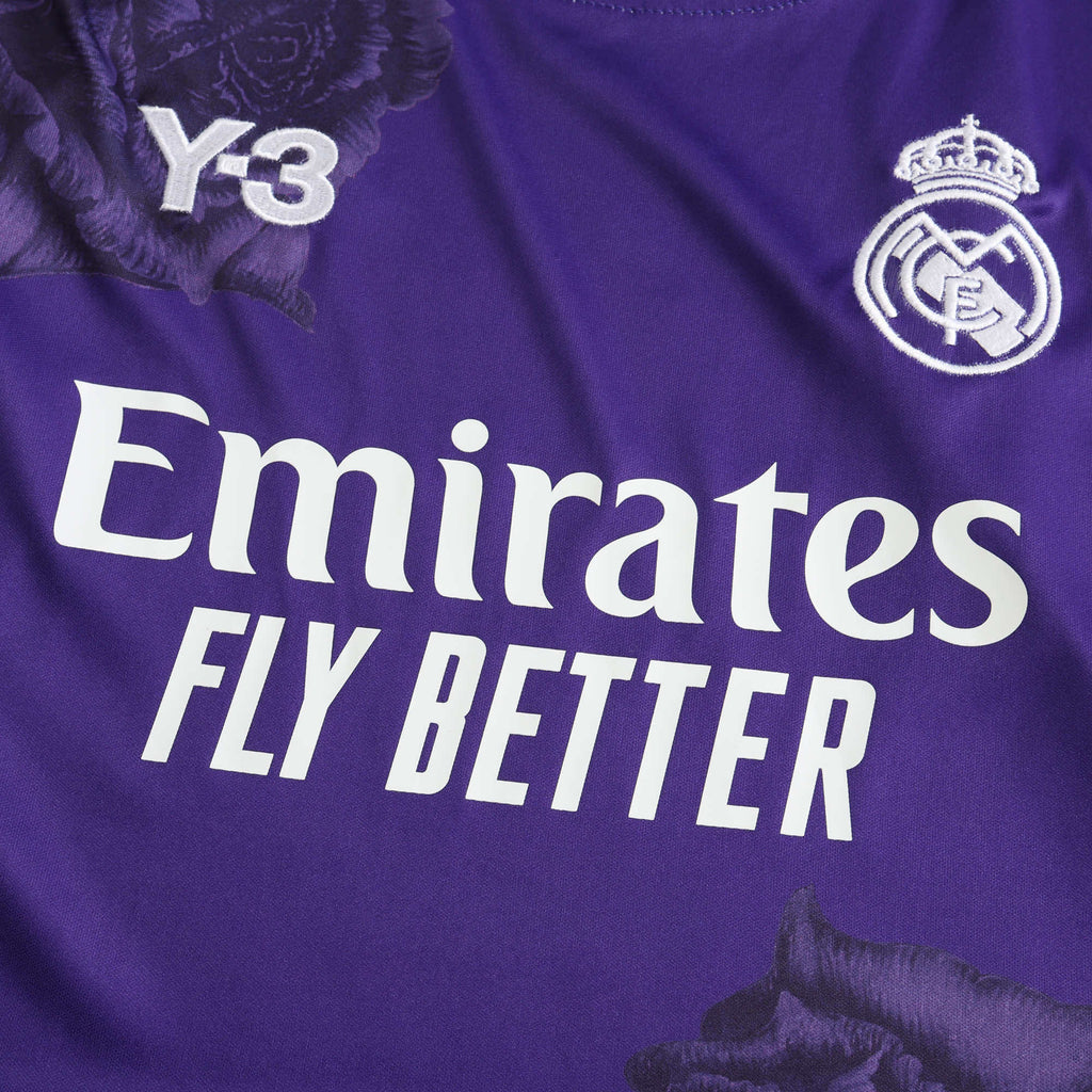 Echipament Real Madrid 24/25 Y3 violet pentru copii