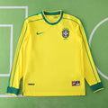 Brazil 1998 Home Retro Jersey front view
