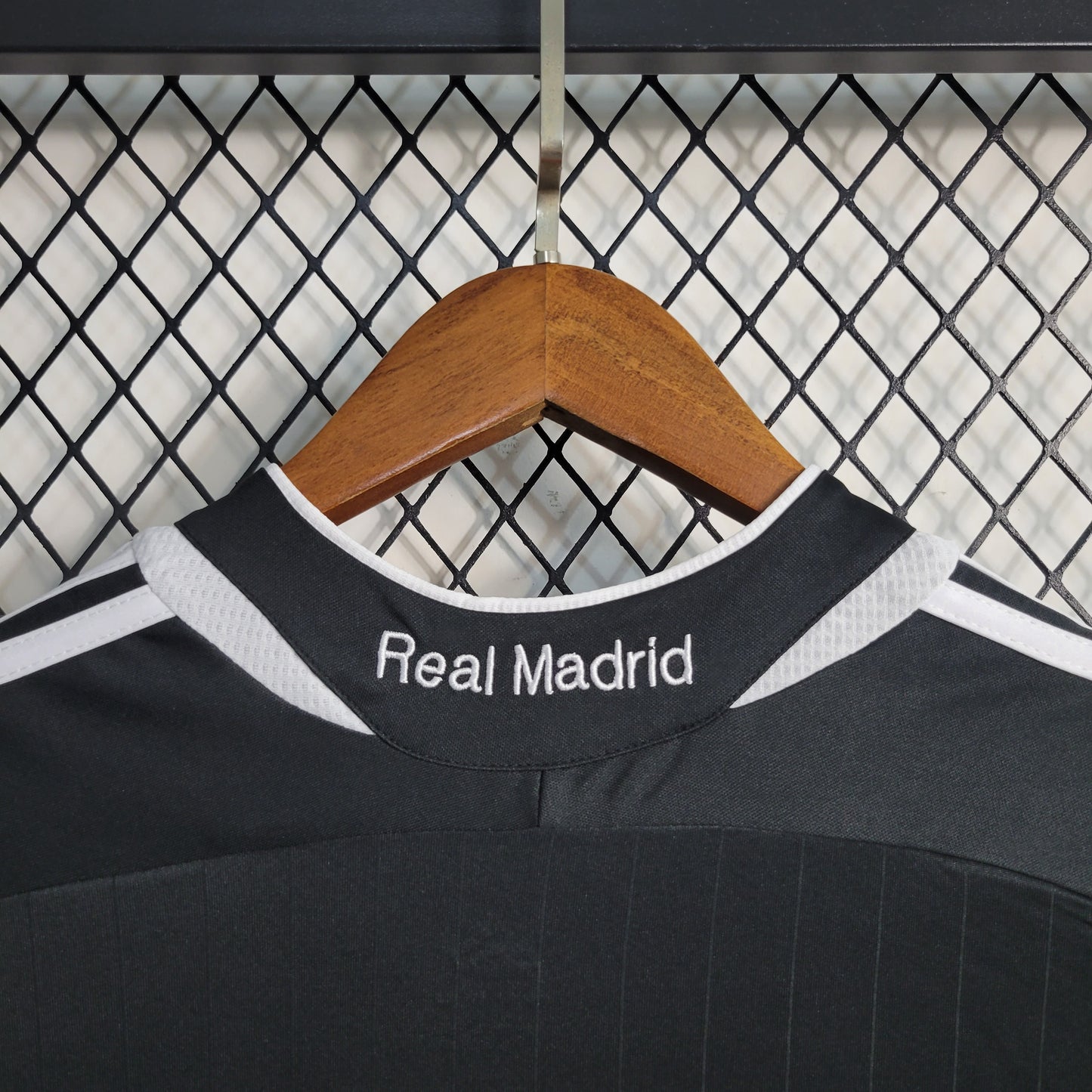 Real Madrid 06/07 Retro Negru BenQ Siemens