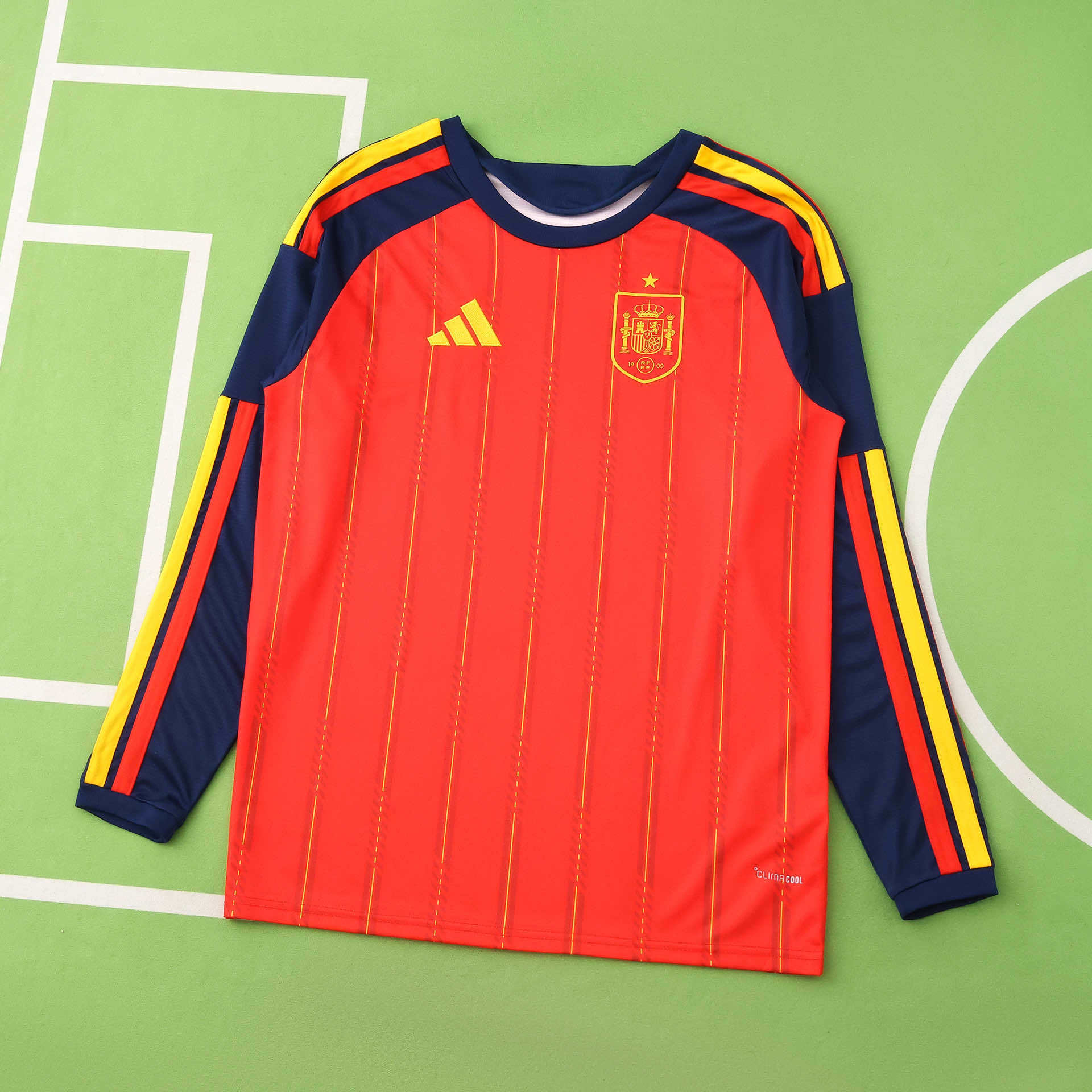 Spain 2026 World Cup Jersey – Home Fan Edition - Long Sleeve