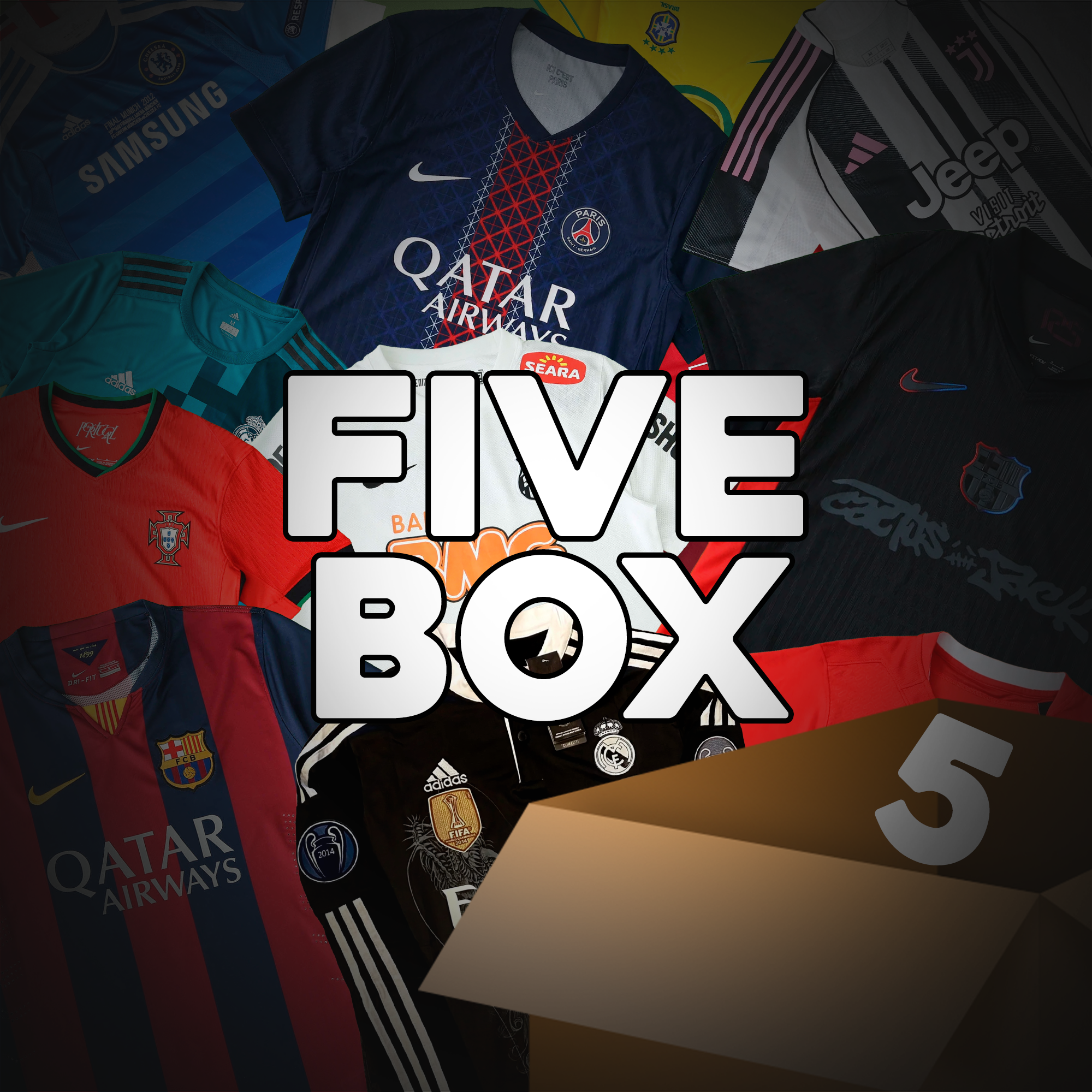 FIVE BOX Mystery Jersey - Random Box Jersey