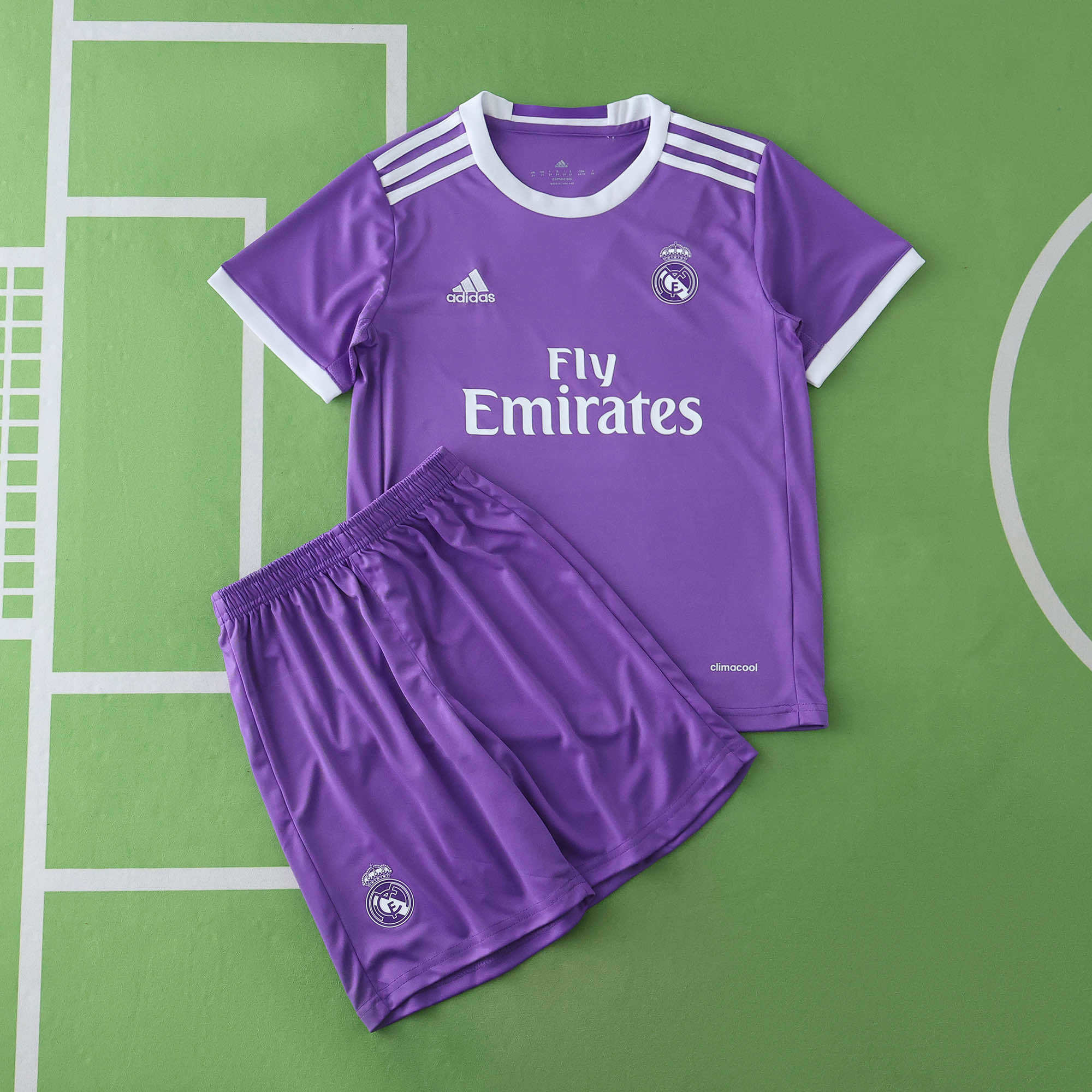 Real Madrid 16/17 Kit for Kids Ronaldo 7 Short & Long Sleeve