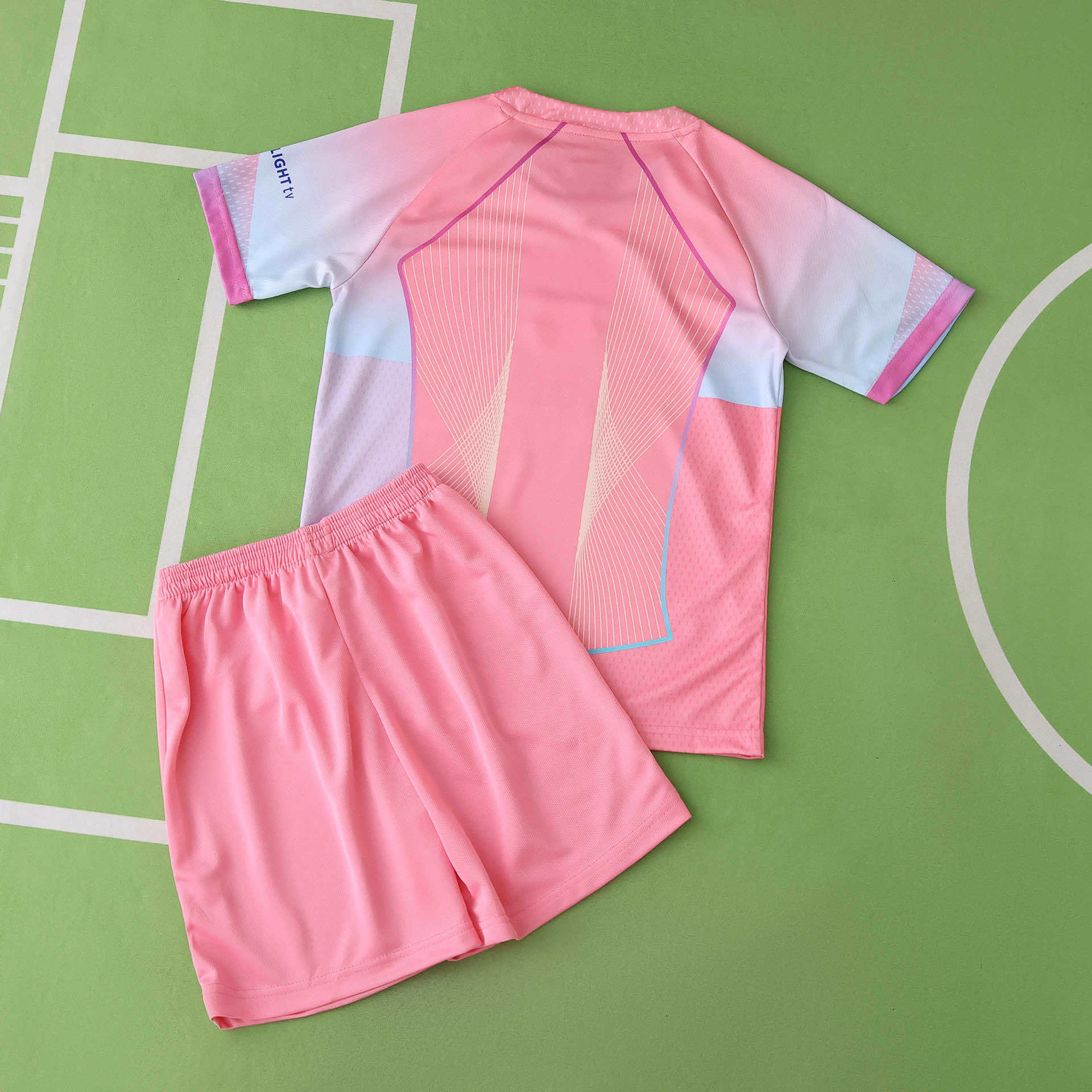 Echipament special roz FC Barcelona 25/26 pentru copii