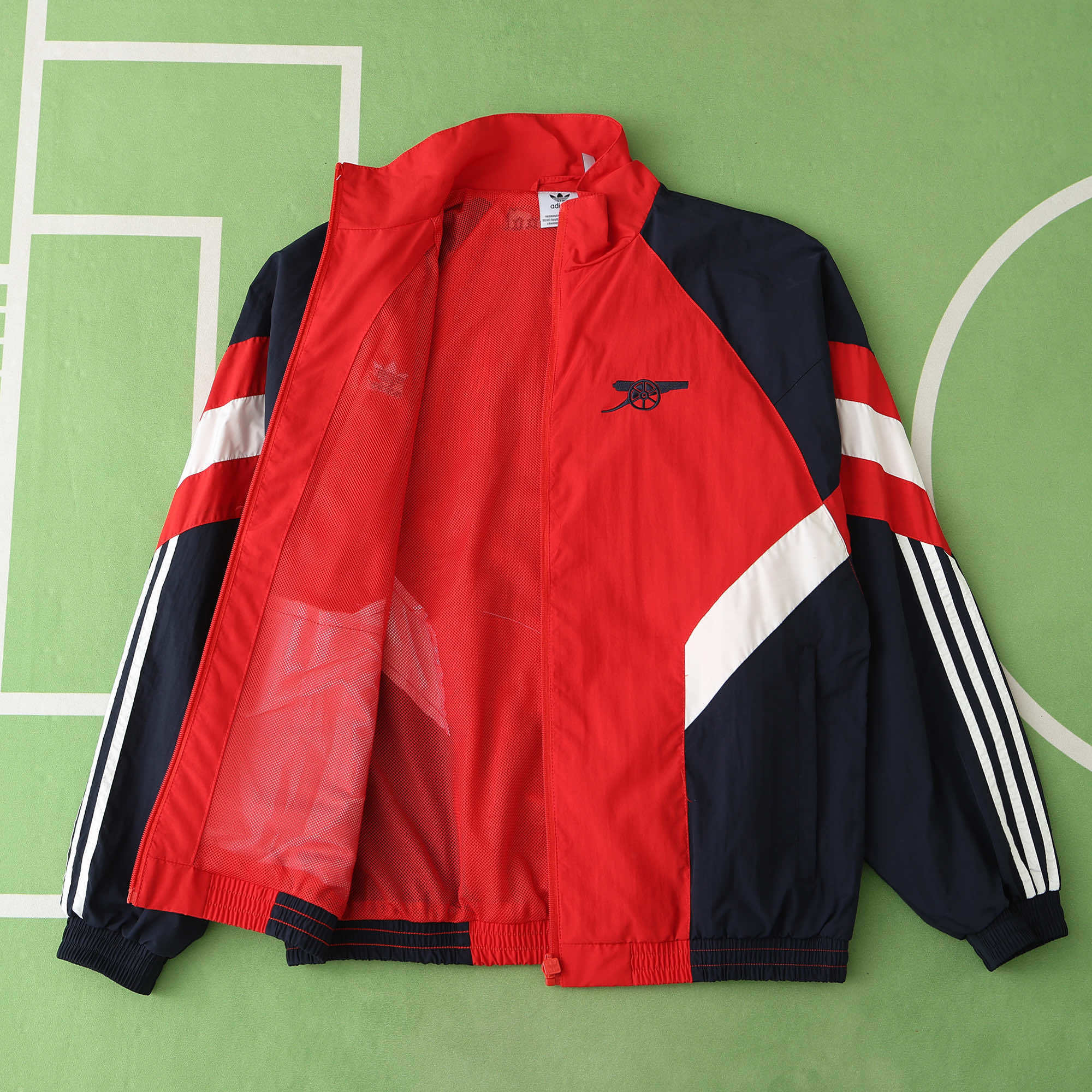 Arsenal Red Windbreaker Jacket