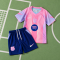 Echipament special roz FC Barcelona 25/26 pentru copii