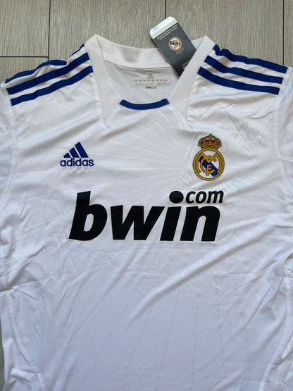 Real Madrid 10/11 bwin Home White