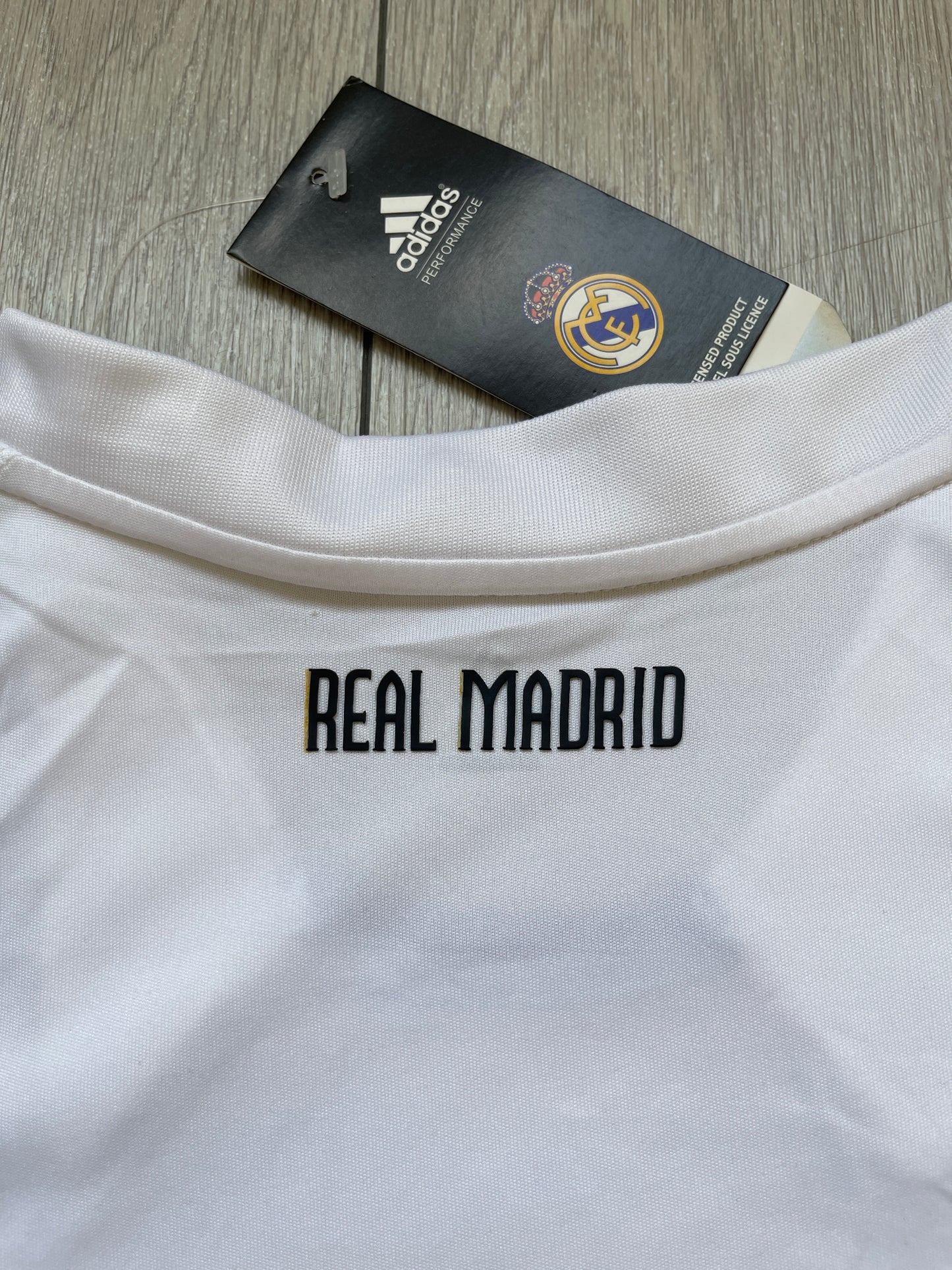 Real Madrid 10/11 bwin Home White