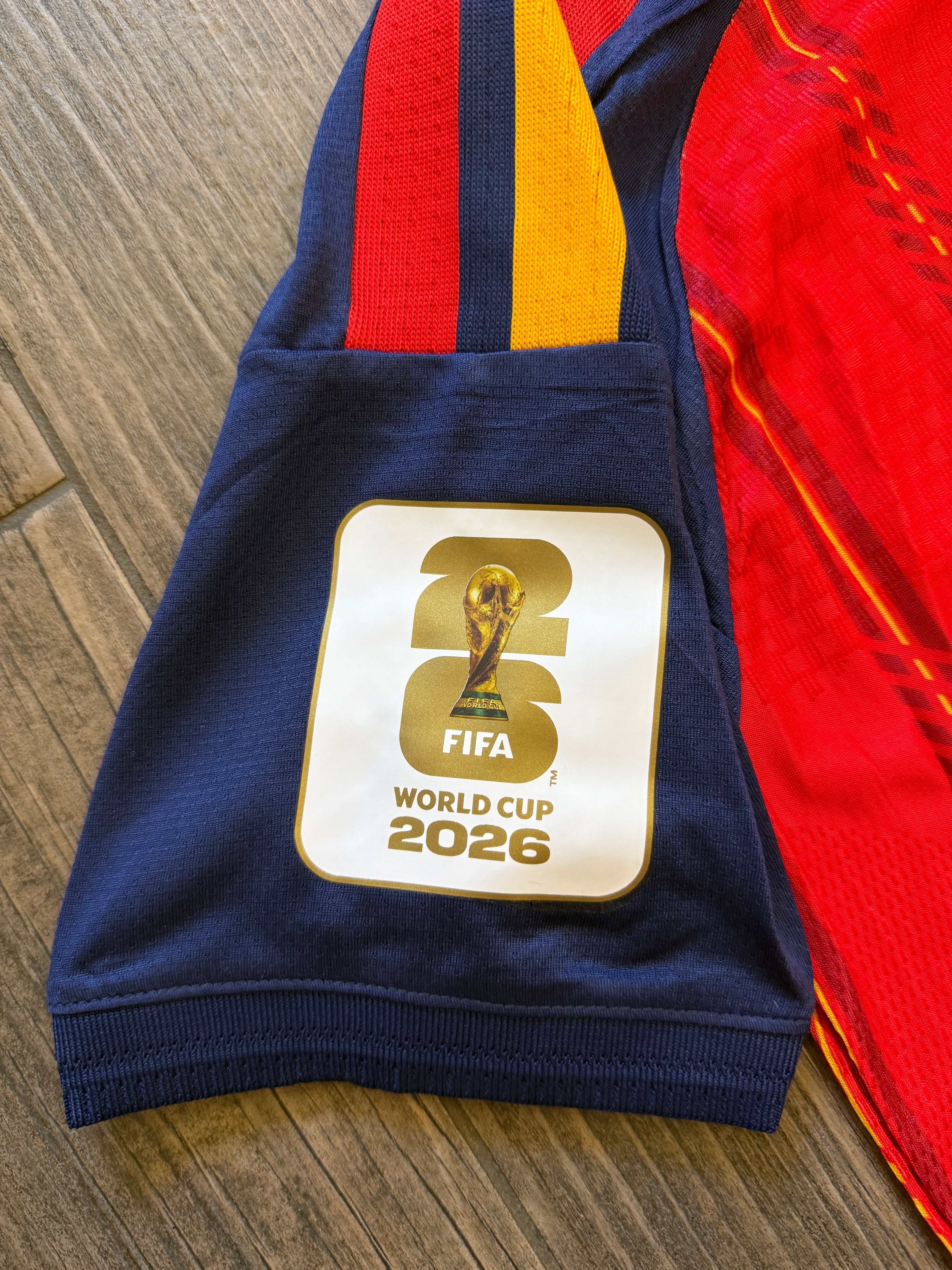 Spain 2026 World Cup Home Player Version – 2 Stars | Ferran #7