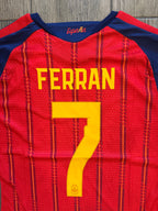 Spain 2026 World Cup Home Player Version – 2 Stars | Ferran #7