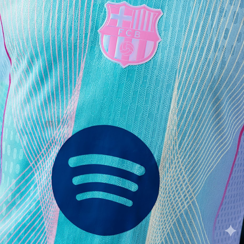 Tricou Barcelona 25/26 Albastru Ediție Specială Jucător