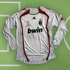 Футболка с длинным рукавом AC Milan 06/07 в стиле ретро