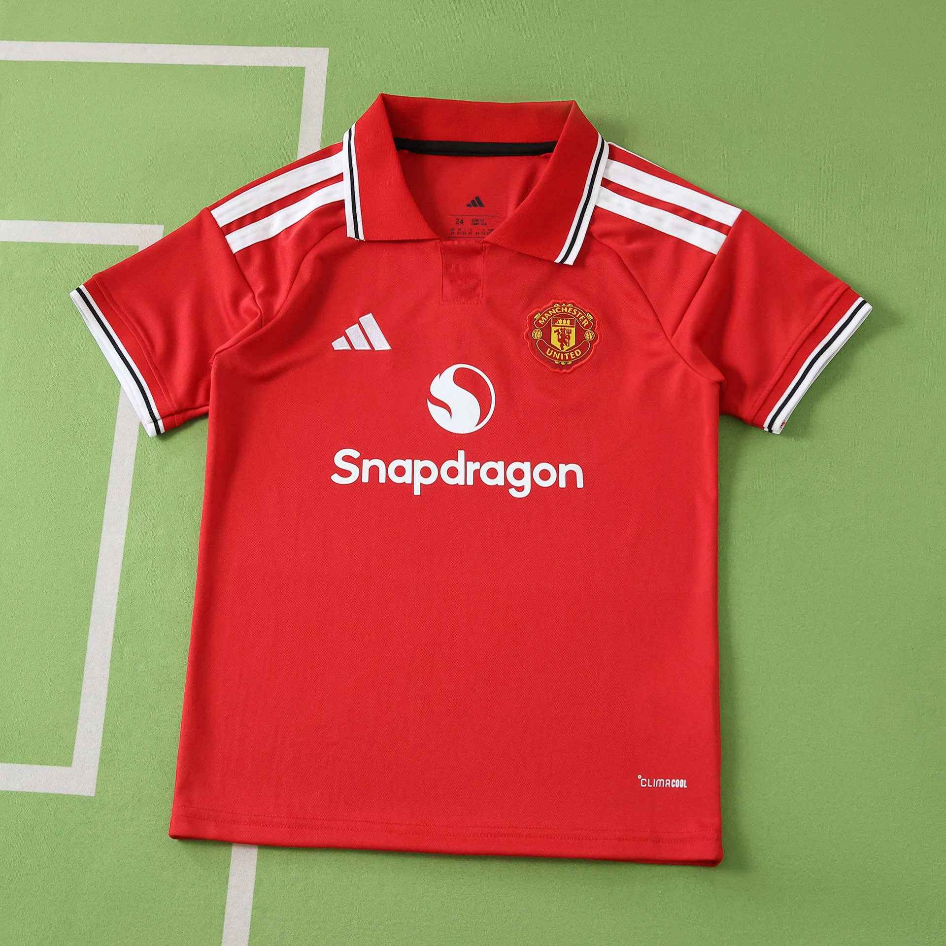 Manchester United 2026/27 Home Kit For Kids - NestJersey
