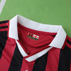 AC Milan 2009/10 Home Retro Jersey – Kids | Ronaldinho #80