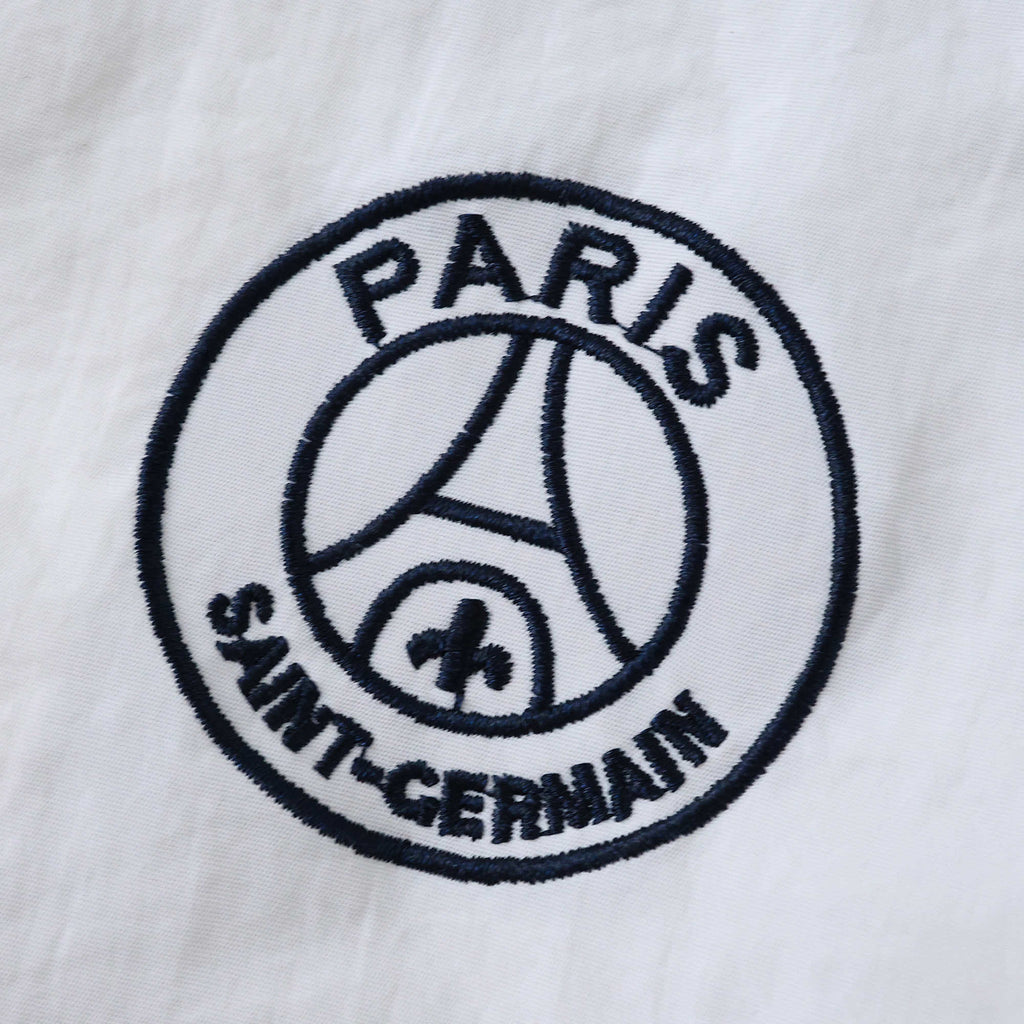 PSG White Windbreaker Jacket