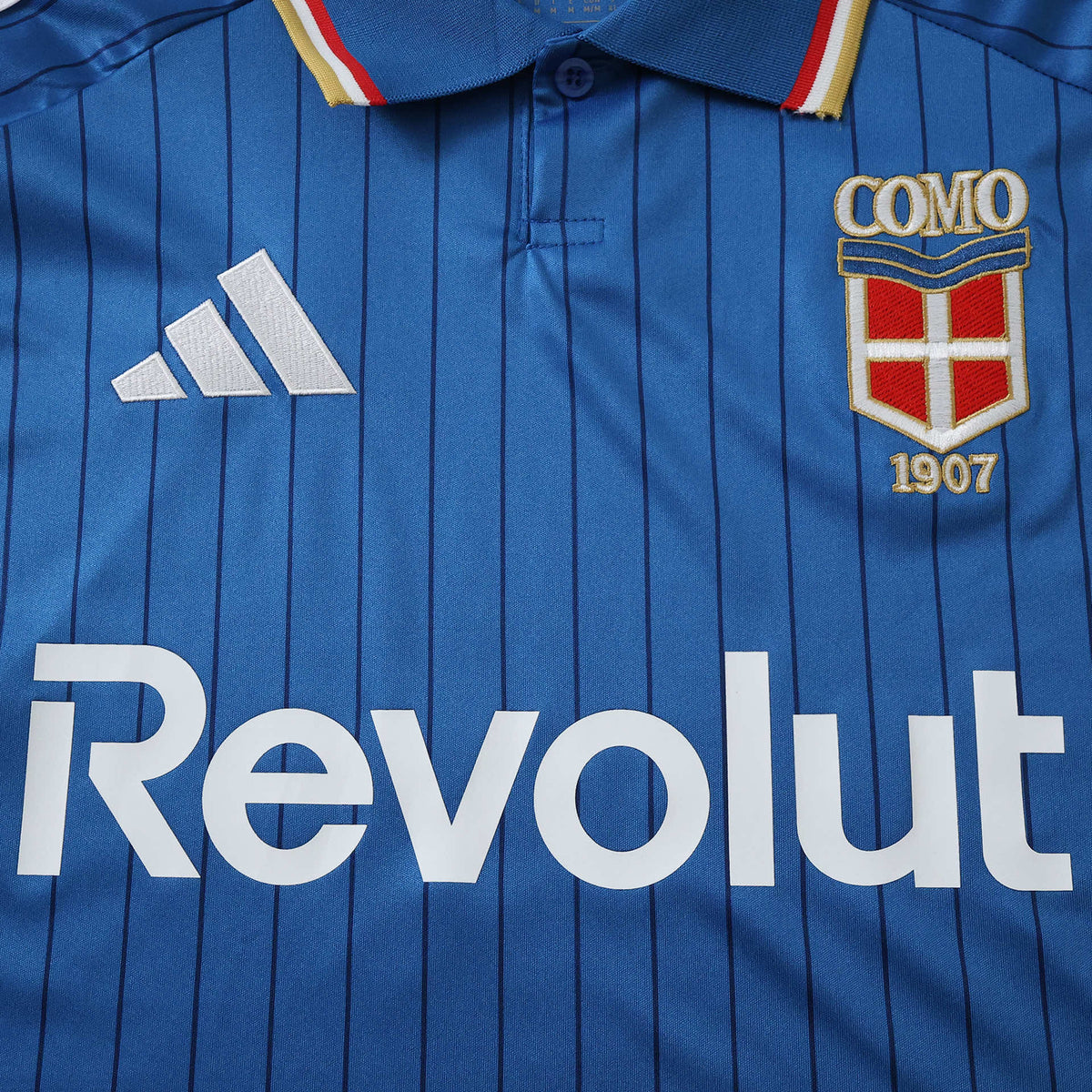 Como 2026/27 Home Jersey – Fan Version + UCL Patch