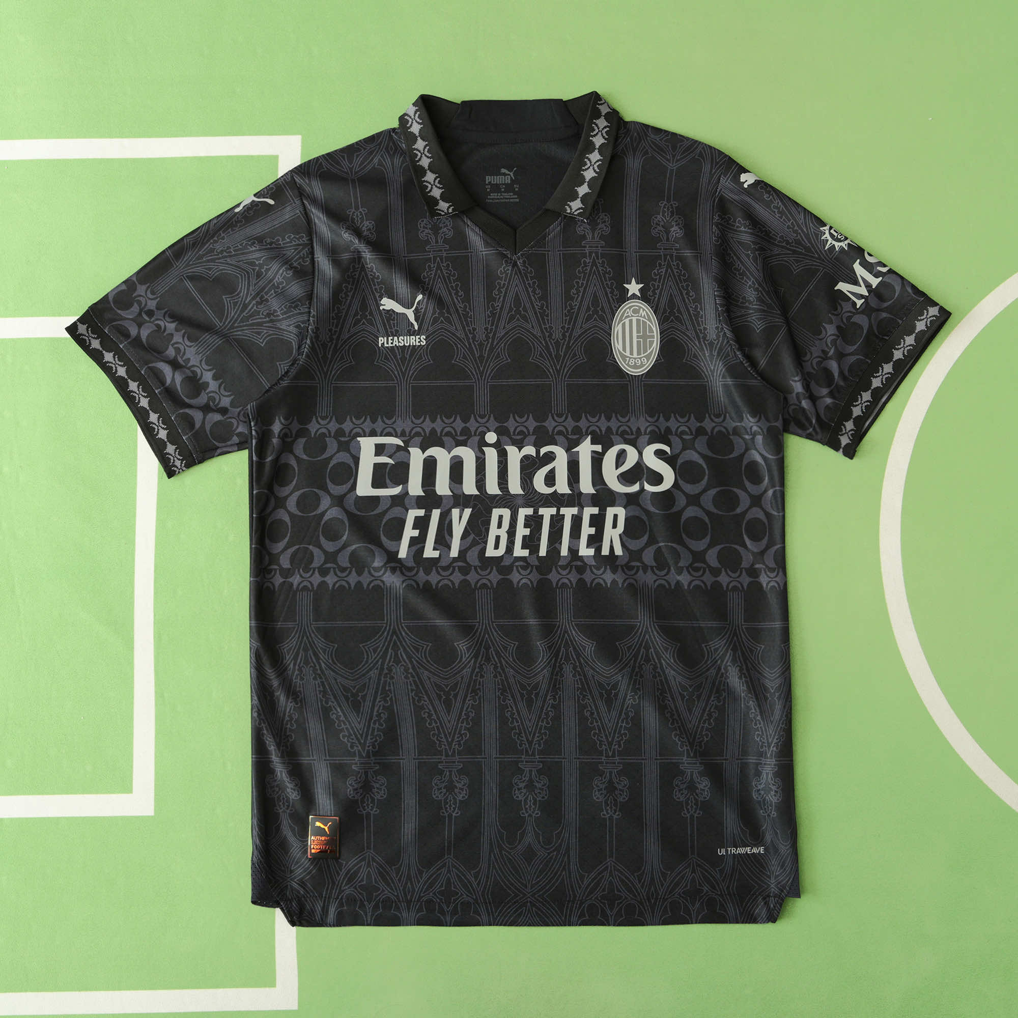 AC Milan 24/25 Co Branded NEGRU