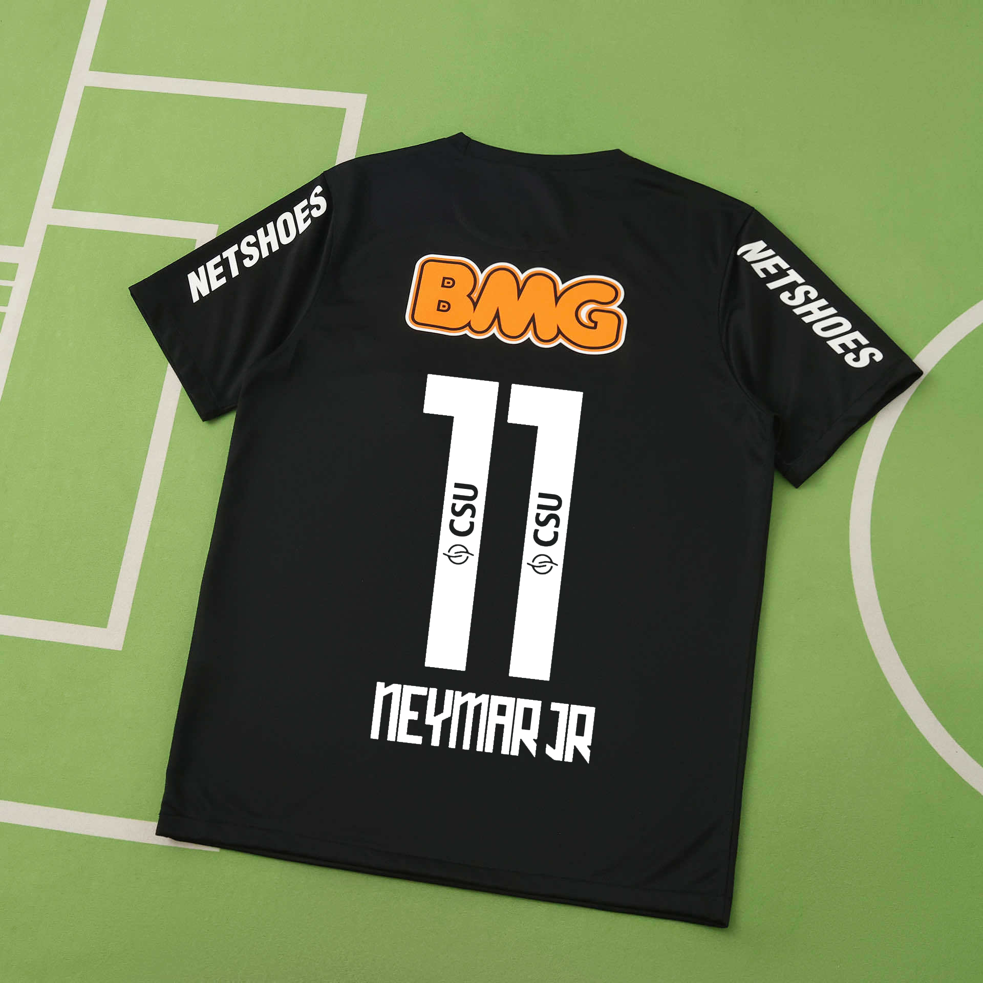 FC Santos 2012 NEYMAR 11 Black Jersey