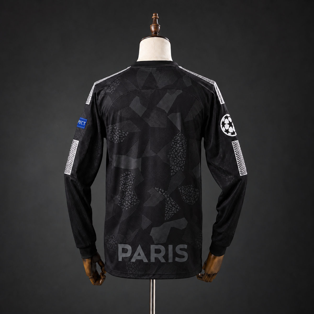 Tricou PSG 18/19 Liga Campionilor Negru (Precomandă) | Ediție Fan