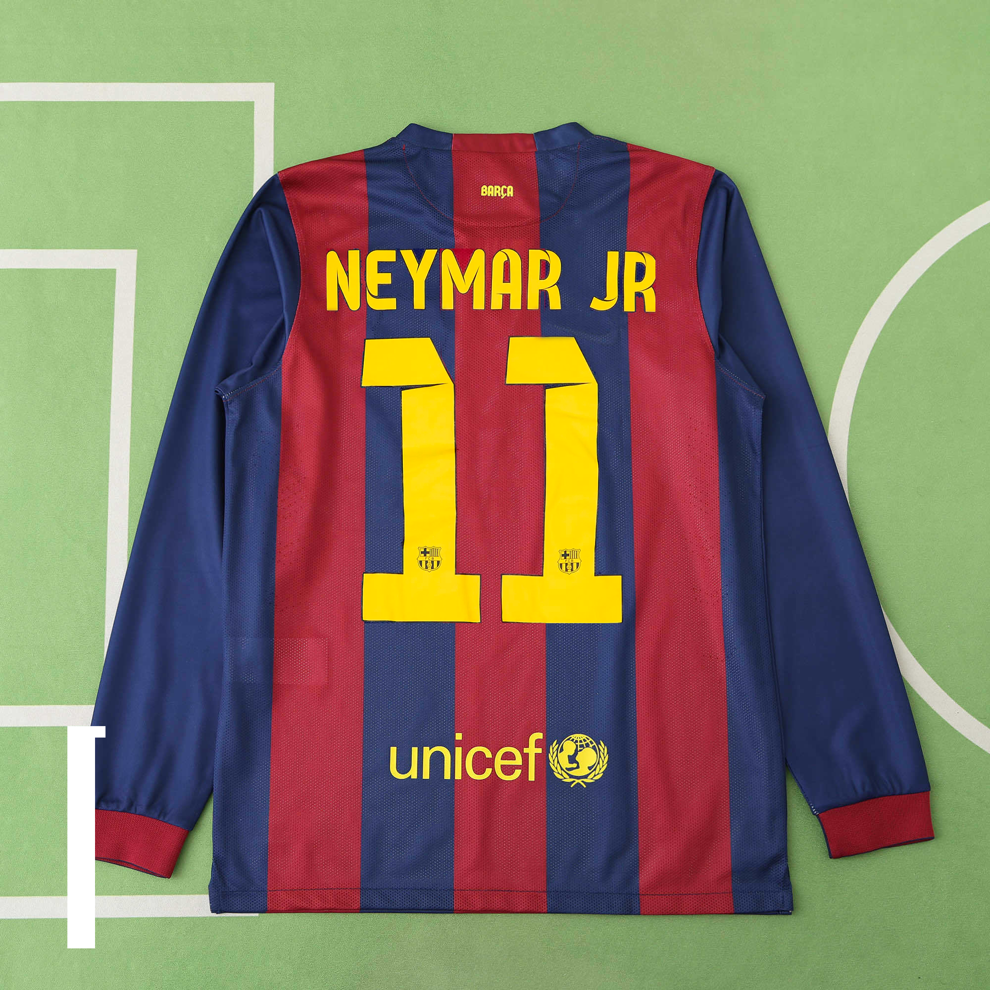 FC Barcelona 14/15 Home Kit for Kids Messi 10 & Neymar 11 Long FC Barcelona 14/15 Home Kit for Kids Messi 10 & Neymar 11 Long