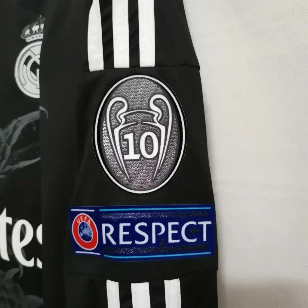 Real Madrid 2014-2015 Away Long Sleeve Dragon Jersey