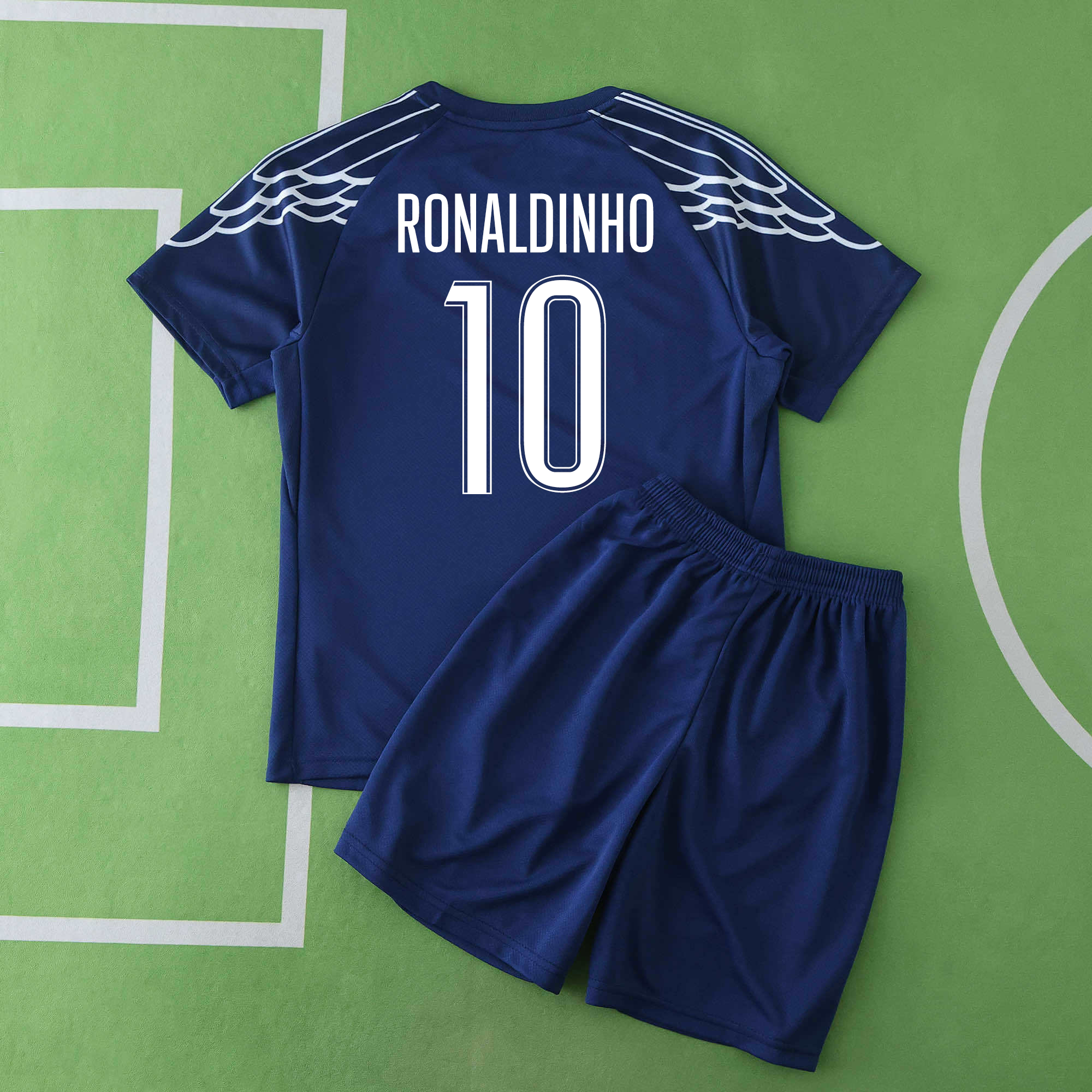 Echipament PSG 24/25 pentru copii, Ronaldinho 10 sau Neymar Jr 10