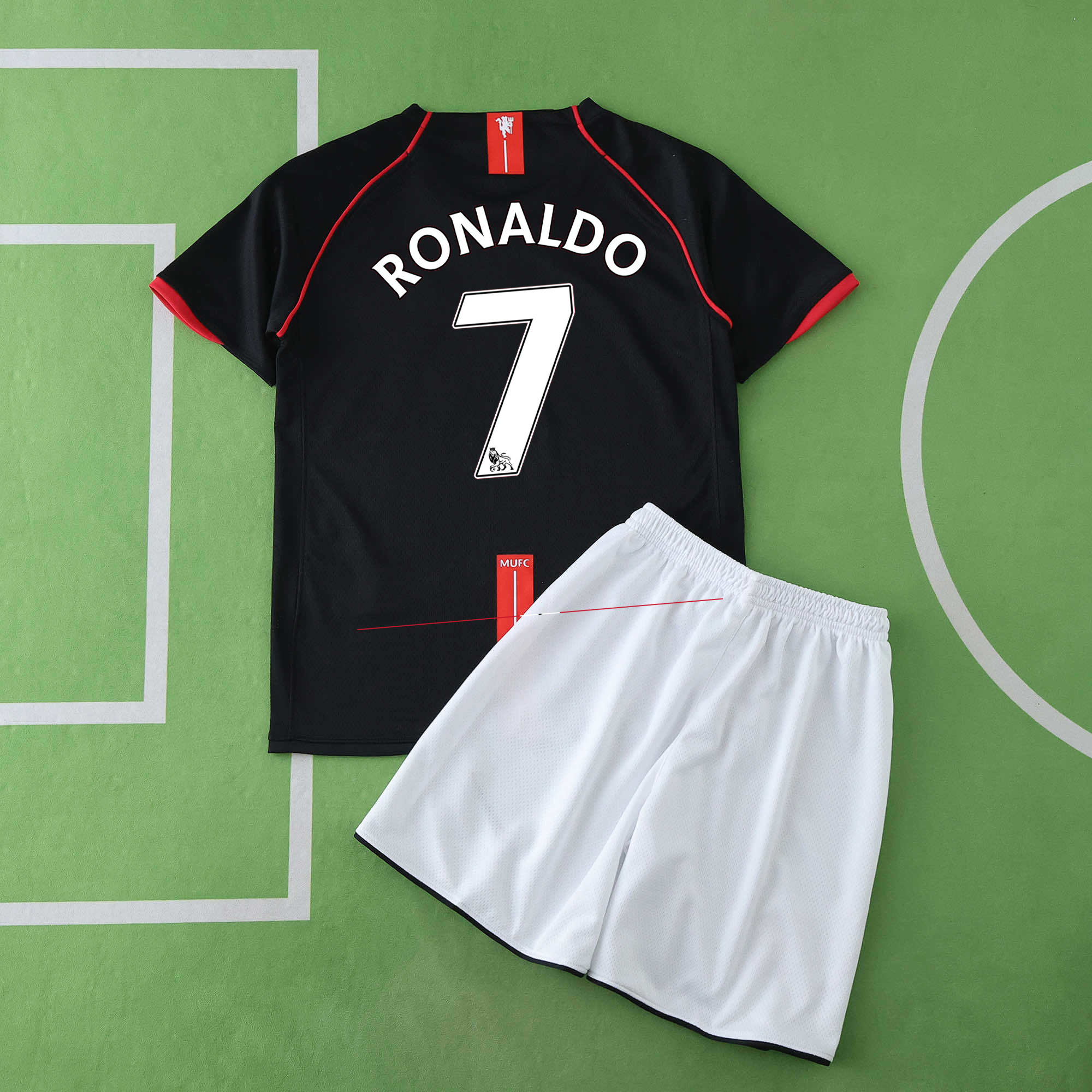 Echipament detașabil Manchester United 07/08 pentru copii, Ronaldo 7