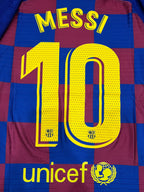 Ediție FC Barcelona 19/20 pentru jucători acasă MESSI #10